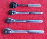3 Craftsman 1/2'' Drive Quick Release Ratchets & Proto 1/2". Fixed Price $69.00.