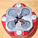 Reed 1S 1/4"-18 Npt Square Die With Ratchet Head New Nos Free Shipping. Fixed Price $27.99.