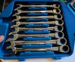 Cornwell Pc Racheting Wrench Set 8-18 Original Holder. Fixed Price $119.99.