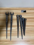 Klein Tools Ironworker Set 2 Spud Wrenches + 4 Bull Pins (usa Made). Fixed Price $120.00.