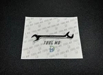 Snap-on Tools Usa New 3/4" Sae Way Open End Angle Head Chrome Wrench VS24B. Fixed Price $89.95.
