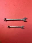 Mac Tools - Lot Of 2 Midget Combination Wrenches 6PT (1/4 CH8) (3/8 C3). Fixed Price $15.00.