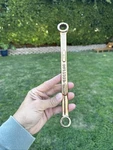 Restored Berylco W991 Bronze Box Wrench 9/16 5/8 Rare Gorgeous Tool. Z9. Fixed Price $99.99.