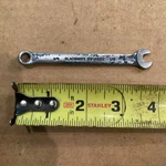 Blackhawk 1/4" Combination Wrench Bw 1156H 12 Pt Chrome. Fixed Price $5.00.