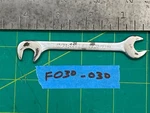 Vintage 4" Proto Professional NO.3322 Angle Open-end Wrench 11/32, Made Usa. Fixed Price $13.99.