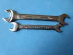 Looks Unused, Armstrong 2PC Set Metric, Double Open-end Wrench Made In Usa. Fixed Price $19.50.