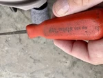 Mac Tools Ft Flat Blade Screwdriver Shank Style PN24AR Made In Usa. Fixed Price $29.99.