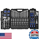 Prostormer 240-PIECE Mechanics Tool Set General Assorted Sae/metric Sockets And. Fixed Price $155.63.