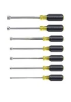 Klein Tools 647 7-PIECE Nut Driver Set Hollow Shaft Cushion-grip Chrome-plated. Fixed Price $59.99.