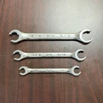 Sk Sae Double Flare Nut Line Wrench Set, F2022, F1618, F1214 Usa Tools 3PC. Fixed Price $23.95.