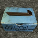 5X Vtg Nos Bristol Spline Socket Keys 6 Flue S-.133-LONG Box. Fixed Price $5.99.