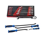 Britool Hallmark 13PC Flexi Ratchet Spanner Set + Free Pry Bar. Fixed Price $163.32.