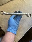 Britool 2RB7587 Offset Ring Spanner Closed End Wrench 75AF 3/4 And 88AF 7/8. Fixed Price $17.99.