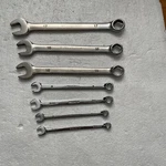 Steelman Combination Wrenches W/6 Point- Box End, (2)7, 9, 16AND 17. Fixed Price $25.22.