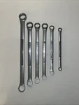 Craftsman Sae Double Non Offset Box End Wrench 12 Point 6PC 7/16- 1" Usa. Fixed Price $64.99.