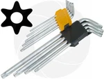 9PCS Extra Long Arm Torx Hex Key Set Star With Shaft Pin Slot Wrenches T10-T50. Fixed Price $20.89.