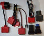 Snap-on Diagnostic Adapters Lot For MT2500 & Solus Pro, BM-1B, MITSU-1, FRD-4. Fixed Price $124.99.
