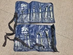 Sk Tools 8 Pc Metric Offset Box End Wrench Set, 12 Point, 6MM-20MM. Fixed Price $120.00.