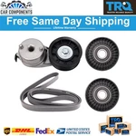 Trq New Drive Belt Component Kit Fits For 2003-2008 Dodge Ram 1500 2500 3500. Fixed Price $87.27.
