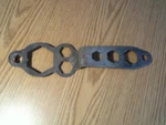 Vintage Multi Wrenches Hub Cap Oil Plug Apco Mossberg #748. Fixed Price $16.45.