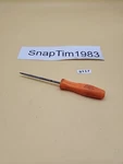 Snap-on Tools 3ASH90A 5.5" Straight Pick Awl Orange Hard Handle Usa. Fixed Price $18.99.