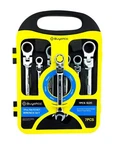 Buyohlic 7-PIECE Flex-head Metric Ratcheting Wrench Set 8 To 19MM Stan.... Fixed Price $58.88.