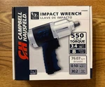 New! Cambell Hausfeld 1/2 Inch Air Impact Wrench 550 Lbs Of Torque AT002000. Fixed Price $42.46.