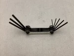 Eklind 20811 Handle Fold-up Hex Key Allen Wrench 8PC Set Sae Inch Sizes. Fixed Price $9.95.