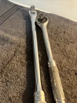 Blackhawk Tools 49985 1/2" Dr Breaker Bar 15" Long & 49945 Ratchet 7/8. Fixed Price $45.95.