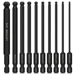Ball End Hex Head Wrench Drill Set, Lattook 10PCS. Fixed Price $25.49.