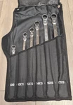 Disen Xxl Flex Head Metric Ratcheting Double Box Wrench Set 8-19MM W/roll Pouch. Fixed Price $120.89.