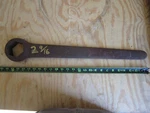 Williams 2-9/16" Single Head Box End Wrench Point Heavy Duty Made Usa. Fixed Price $69.00.