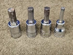 4 Snap-on Hex Socket 5/16" 9MM 5MM Metric Sae 3/8" Drive FA10E FAM9E FAM5E Usa. Fixed Price $42.56.