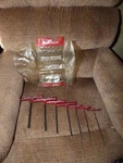 Blue-point Metric Handle Hex Key Allen Wrench Set 8 Pcs, Red Grip. Fixed Price $50.00.