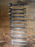 Snap Oex-series 12-PC 12-POINT Sae Flank Drive Short Combination Wrench Set. Fixed Price $249.99.