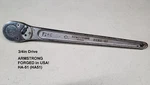 3/4" Dr. Ratchet, Armstrong HA-51 HA51 3/4IN Drive, 19" L Usa Forged. Fixed Price $36.50.