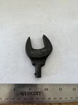 Bonney QJO32A Torque Head, Open End, 1" Interchangeable Size Used. Fixed Price $24.95.