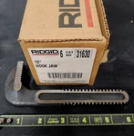 Qty New Ridgid 31630 Replacment 12" Pipe Wrench Hook Jaw Made In Usa. Fixed Price $31.95.