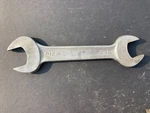 Vtg Wrench 7/16W 1/2 Bsf X 3/8W Open End Spanner 6" Whitworth England. Fixed Price $5.00.
