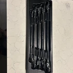 Matco 5PC Metric Extra Long Spline Flex Ratcheting Box Wrench Set SRFBXLM52TA. Fixed Price $270.00.