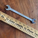 Vintage Blackhawk 1/2" X 9/16" Open End Wrench Thin Tappet 1090D Usa. Fixed Price $12.79.