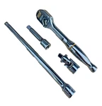 Gearwrench 1/4 120XP Chrome Mini Ratchet Combo 81011XP Extensions & Swivel New. Fixed Price $44.99.