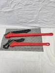 Ridgid Chain Wrenchs C24 And C18. Fixed Price $255.00.