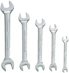 3/8"-7/8"DOUBLE Head Open End Wrench Set In Pouch 5PCS Williams Usa JHWWS-1705A. Fixed Price $99.51.