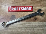 1/2" Craftsman Wrench 44695 -va- Sae Satin Combination *usa. Fixed Price $9.90.