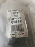 Bondhus 10810 Ball End Hex Bit 3/16" Proguard Finish 9 Piece. Fixed Price $15.00.