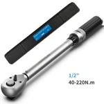 1/2" 3/8" Square Drive Torque Wrench Ratchet 5-60NM 40-220N.M 3% Accuracy. Fixed Price $29.99.