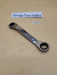 Craftsman Vintage New Wrench Offset 12 Pt Box End Ratcheting 43364 5/8"- 3/4". Fixed Price $24.99.