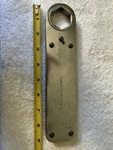 Vintage Snap-on Ratcheting Wrench For Aircraft Rail Speciality Made 1-1/4 In.. Fixed Price $125.00.