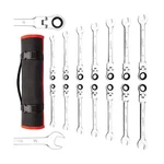 Towallmark 14-PIECE Flex-head Ratcheting Wrench Set, Sae/metric Wrenc.... Fixed Price $78.97.